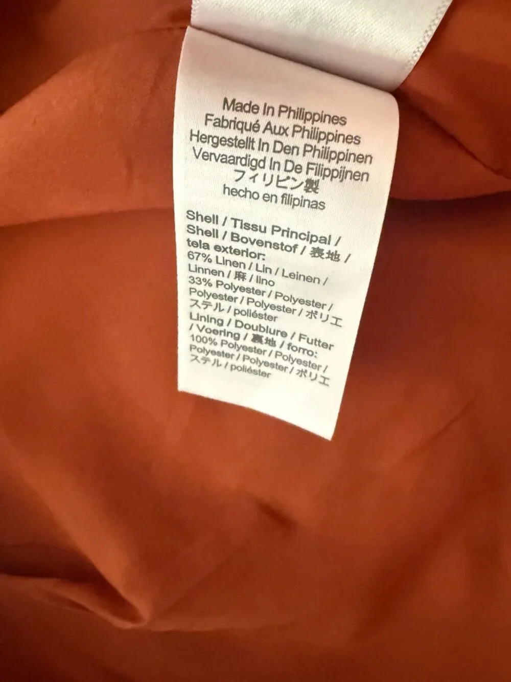 J Crew Kate Linen Blend Straight Leg Tailored Stretch Career Work Pants size 2